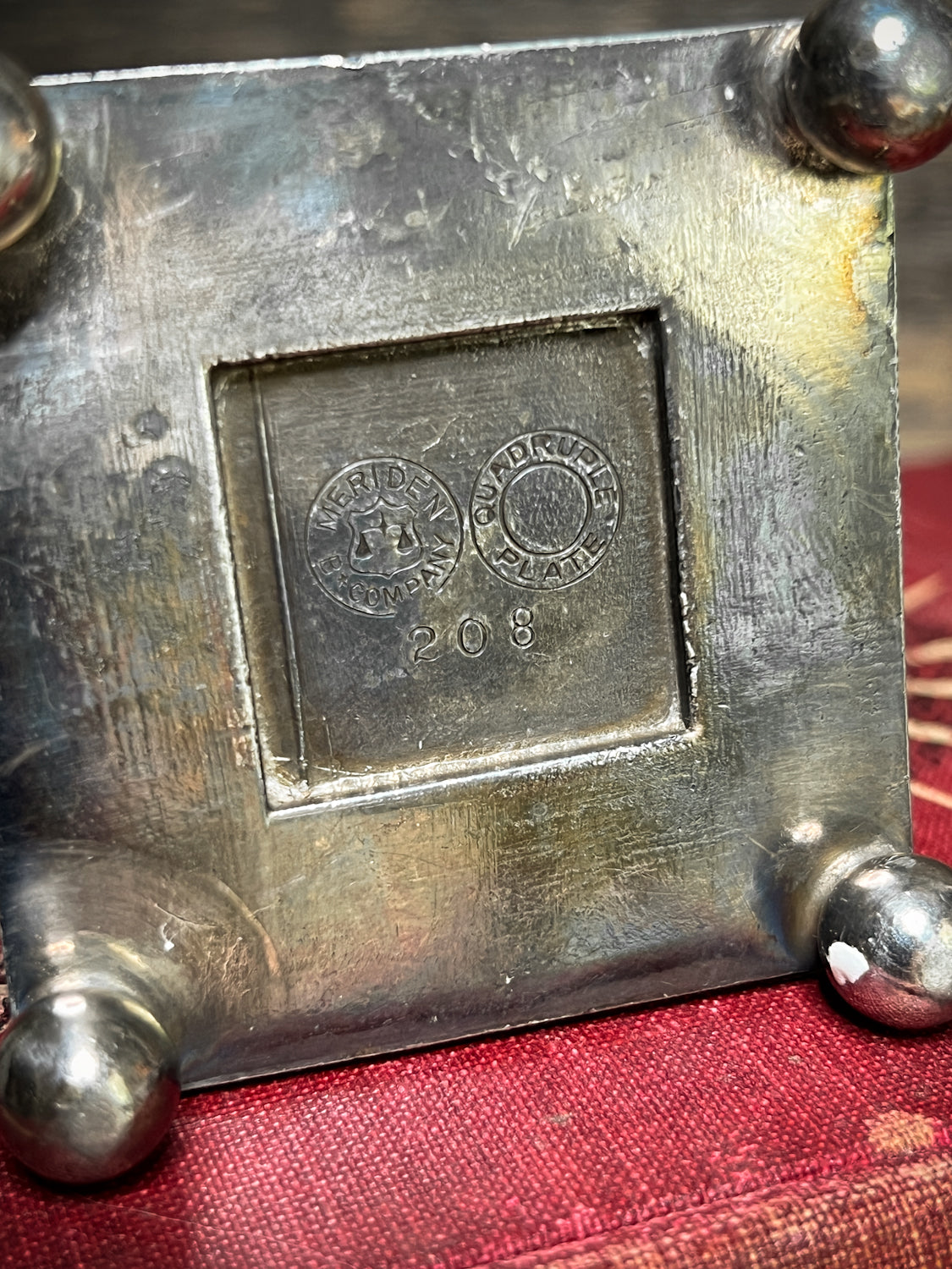 Wonderful Late Victorian Silver Plate Napkin Ring w/ Asian Fan Theme